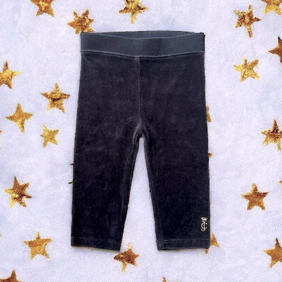 JUICY COUTURE Baby Velour Leggings - 12 Months - Picture 1 of 6